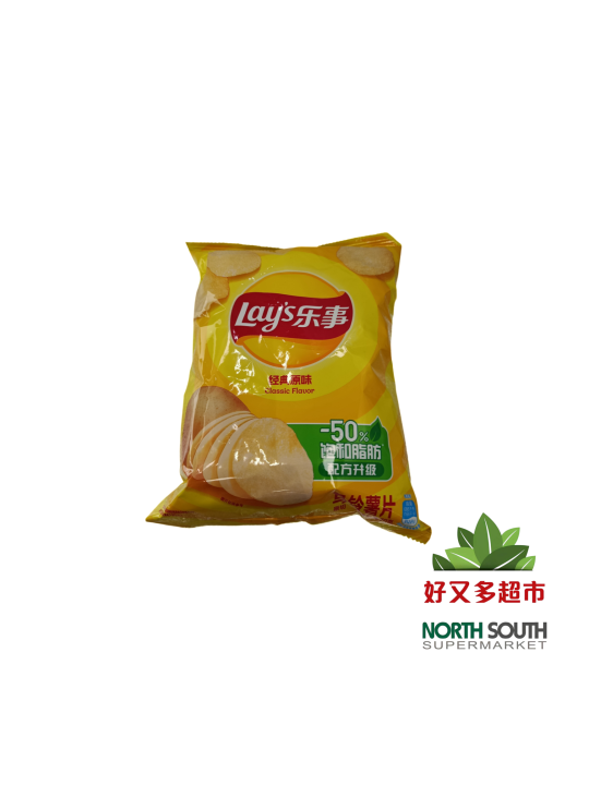 [S08-0158] （乐事）薯片 美国经典原味PATATAS FRITAS LAY’S CLÁSICAS  70G