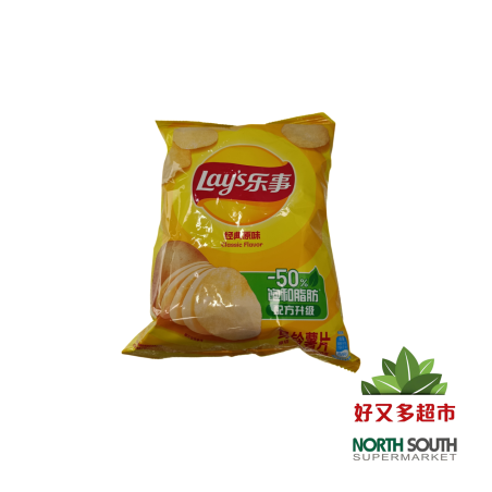 [S08-0158] （乐事）薯片 美国经典原味PATATAS FRITAS LAY’S CLÁSICAS  70G