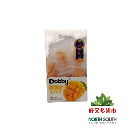 Caramelo sabor mango DOBBY 24/110g 哆比Q弹芒果汁软糖 24/110g
