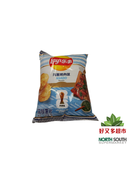 [S08-0773] （乐事） 马铃薯片 青酱烤肉味 (LAY´S) PATATAS FRITAS LAY´S CON SABOR A CARNE ASADA CON CHIMICHURRI 70G