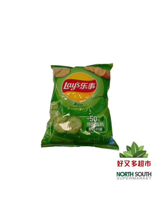 乐事薯片（黄瓜味）70G/22 PATATAS LAY'S SABOR PEPINO 70G/22 EXP-20022027