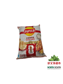 [S08-0775] （乐事） 马铃薯片 炸鱼薯条味(LAY´S) PATATAS FRITAS LAY´S CON SABOR PESCADOS FRITOS Y PATATAS FRITAS  70G