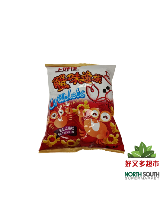 上好佳蟹味逸族40G*20/APERITIVO A BASE DE TRIGO SABOR A CANGREJO