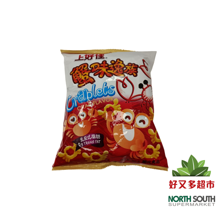 上好佳蟹味逸族40G*20/APERITIVO A BASE DE TRIGO SABOR A CANGREJO