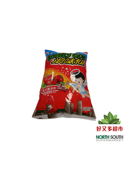 [S08-0179] （旺旺）浪味仙 创意花式薯卷 番茄味(WANTWANT) SNACK CRUJIENTE CON SABOR A TOMATE  70G