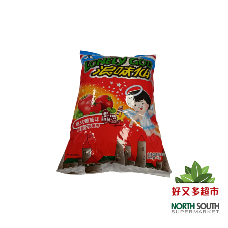 [S08-0179] （旺旺）浪味仙 创意花式薯卷 番茄味(WANTWANT) SNACK CRUJIENTE CON SABOR A TOMATE  70G