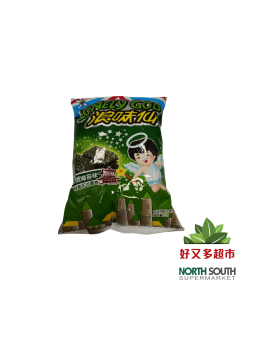 [S08-0105] （旺旺）浪味仙 创意花式薯卷 海苔味 (WANTWANT) SNACK CRUJIENTE CON SABOR A ALGAS  70G