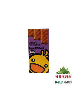 咔啰卡曼巧克力味脆皮蛋卷/100G*24/ROLLO DE PASTEL DE CRUJIENTE SABOR A CHOCOLATE