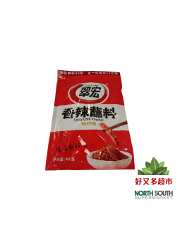 Pasta picante CUIHONG 25/400g *翠宏香辣蘸料辣椒面 25/400g