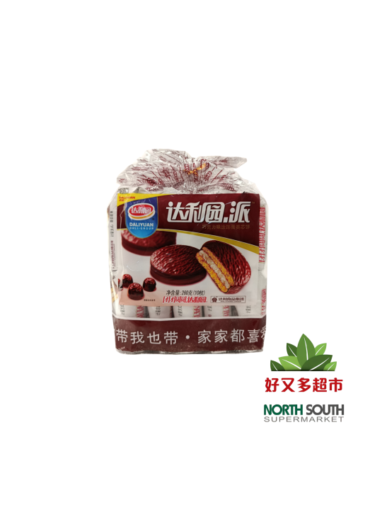 达利园巧克力派 260G*16/PASTEL DE TRIGO SABOR A CHOCOLATE CON EDULCORANTE