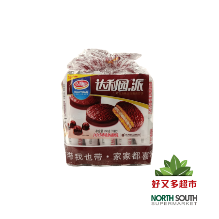 达利园巧克力派 260G*16/PASTEL DE TRIGO SABOR A CHOCOLATE CON EDULCORANTE