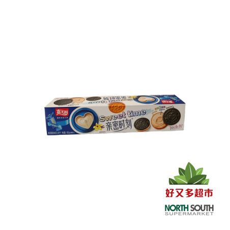 嘉士利香草慕斯味夹心饼干 102G*36/GALLETA CON RELLENO SABOR A VAINILLINA