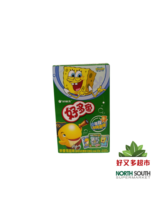 好丽友好多鱼(鲜香海苔味) 33G*30/GALLETAS SABOR A ALGA