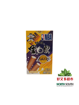 旺旺黑白配夹心饼干(焦糖奶香味) 56G*24/GALLETA SABOR A LECHE