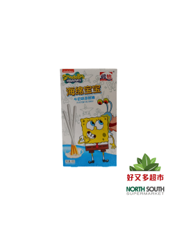 竣怡海绵宝宝牛奶味涂层棒 48G*36/GALLETA CON CHOCOLATE