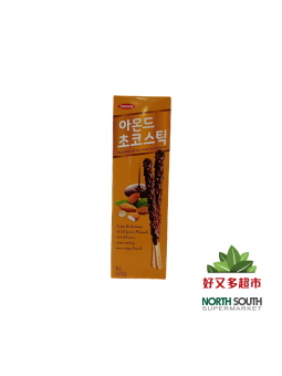 Galleta sabor choco. y almendra S.Y. 韩国sunyoung巧克力棒(杏仁味) 32/54g
