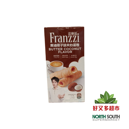 法丽兹黄油椰子味夹心蛋卷 60G*24/GALLETA CON RELLENO SABOR A COCO
