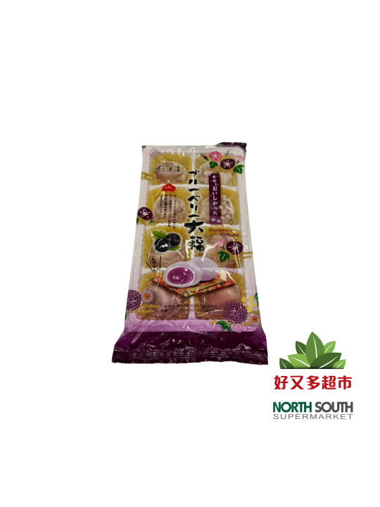 Mochi de arandano BAMBOO HOUSE 24/216g 竹叶堂蓝莓大福麻糬 24/216g