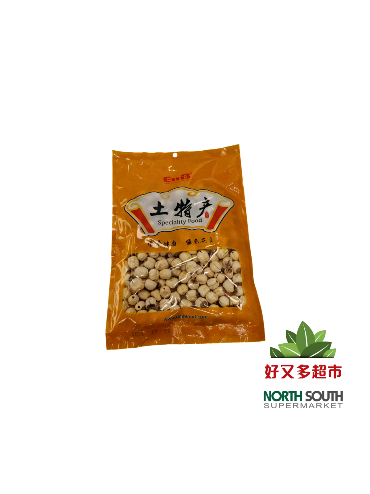 Semillas de lotus seco EMB 50/180g *#西百客通心莲子 50/180g