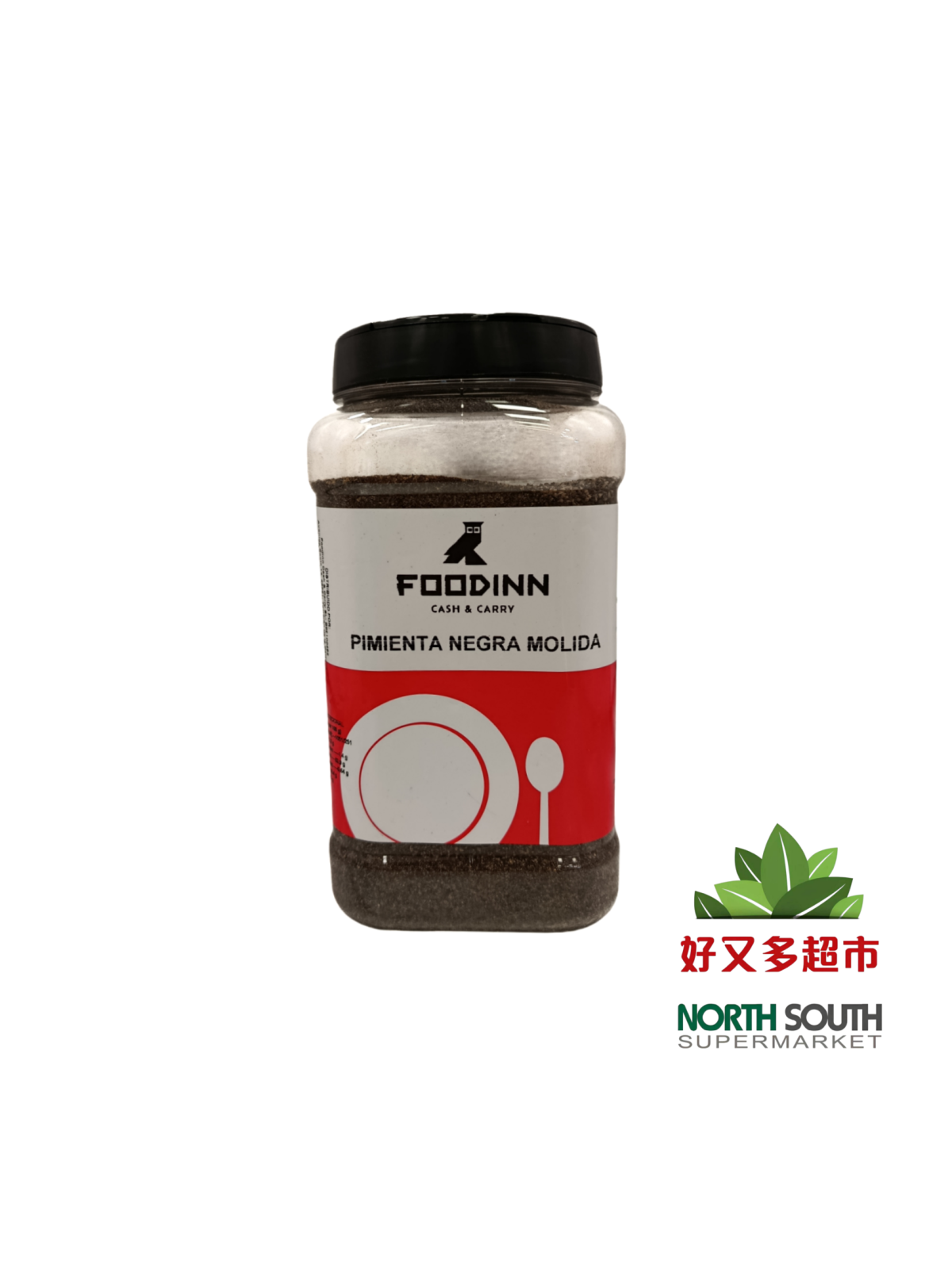 PIMIENTA NEGRA MOLIDA 810G FOODINN富鼎