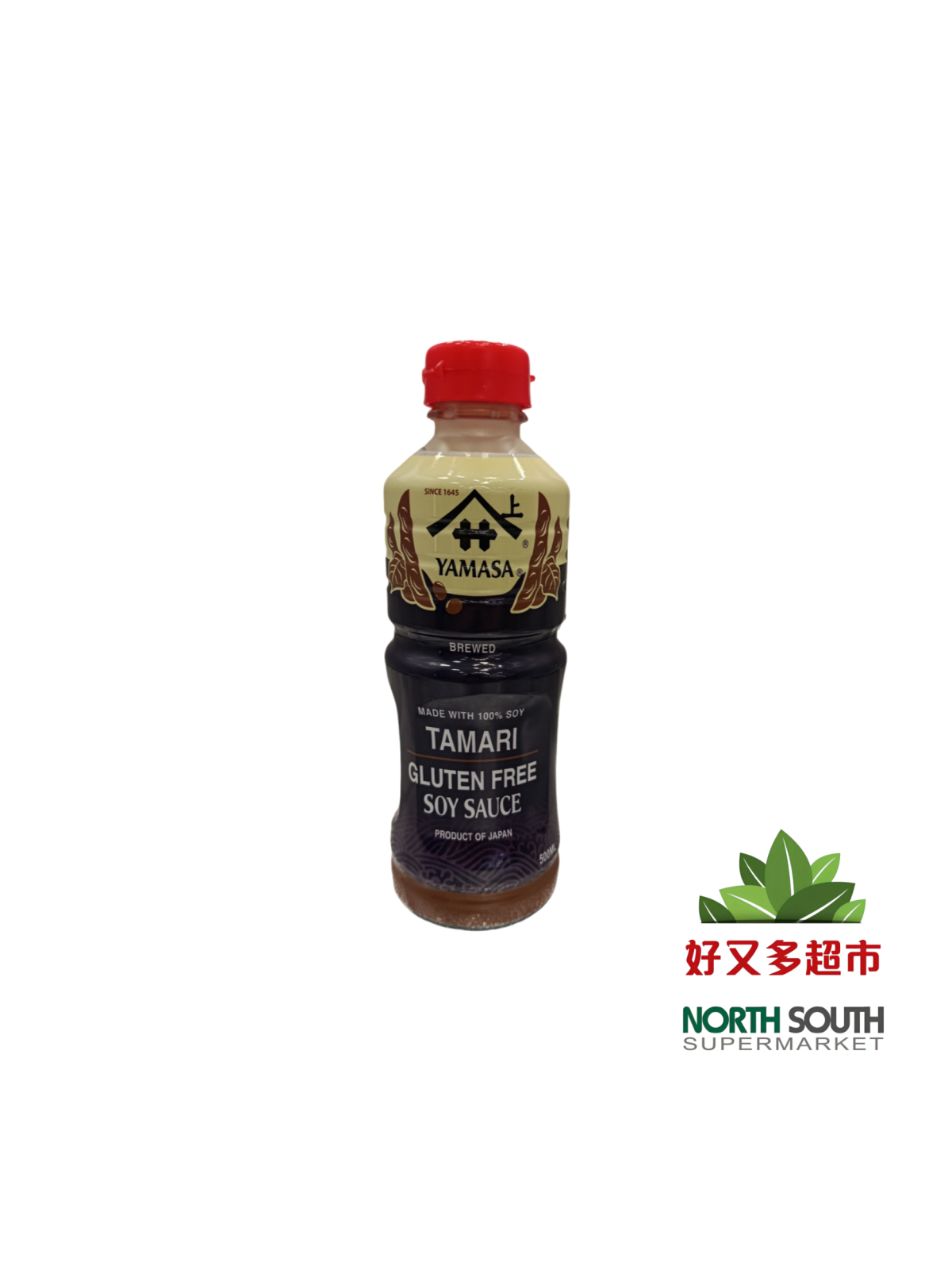 SALSA SOJA TAMARI SIN GLUTEN YAMASA 500ML