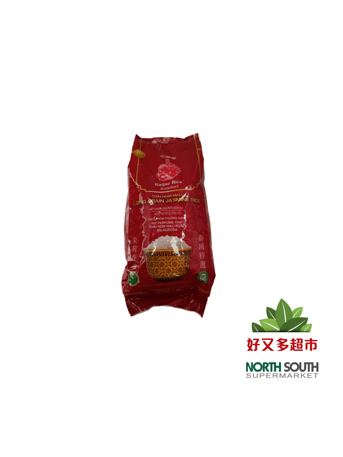 [Z01-0031] （红鸡牌）泰国香米(KAIJAE RICE) ARROZ JAZMÍN LARGO TAILANDÉS 1KG