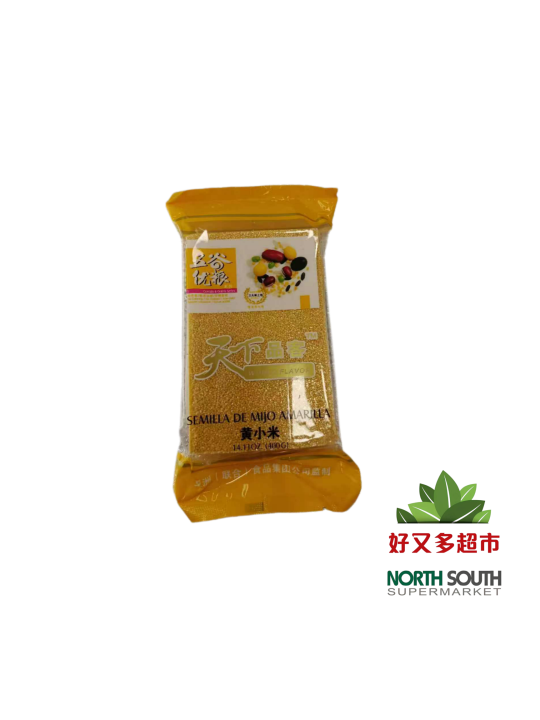 天下品客五谷优良-黄小米 400G*40/SEMILLA DE MIJO AMARILLO