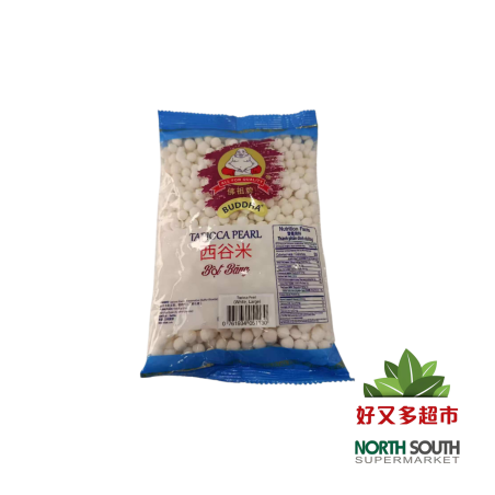 TAPIOCA PERLA BUDDHA SUNLEE 45/400G SUNLEE佛祖牌大西米L 45/400G