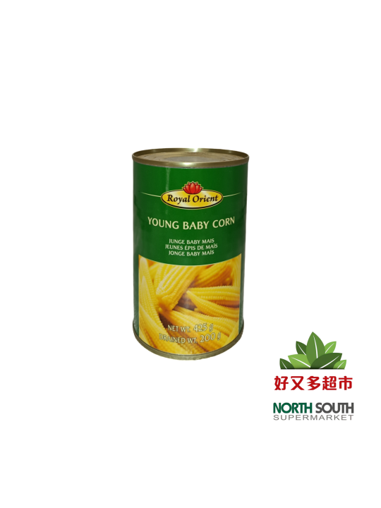 Mazorca de maiz ROYAL ORIENT 24/425g ROYAL ORIENT玉米笋 24/425g