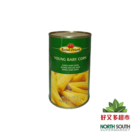 Mazorca de maiz ROYAL ORIENT 24/425g ROYAL ORIENT玉米笋 24/425g