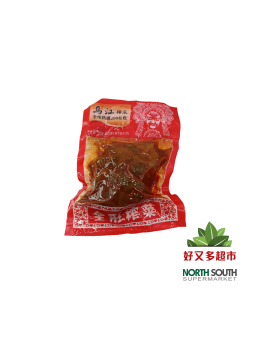 [X02-0217] （乌江）全形涪陵榨菜块 RABANO CORIADO EN CU 300G