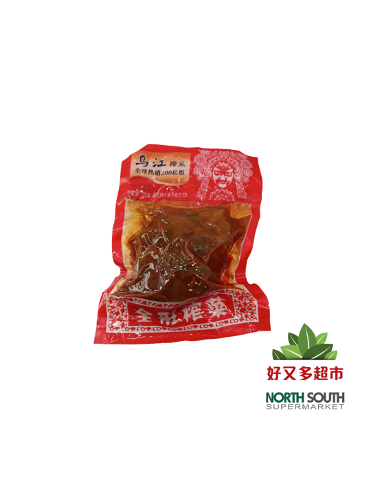 [X02-0217] （乌江）全形涪陵榨菜块 RABANO CORIADO EN CU 300G