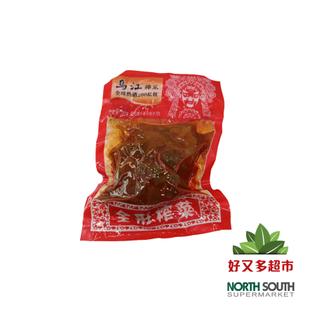 [X02-0217] （乌江）全形涪陵榨菜块 RABANO CORIADO EN CU 300G