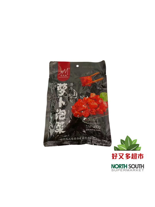 [X02-0368] （天天想）萝卜泡菜 袋(TIANTIANXIANG) RABANO ENCURTIDO 450G