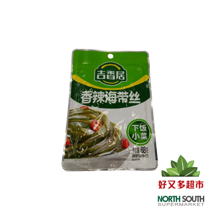 Aperitivo con alga JXJ 50/88g 吉香居香辣海带丝 50/88g