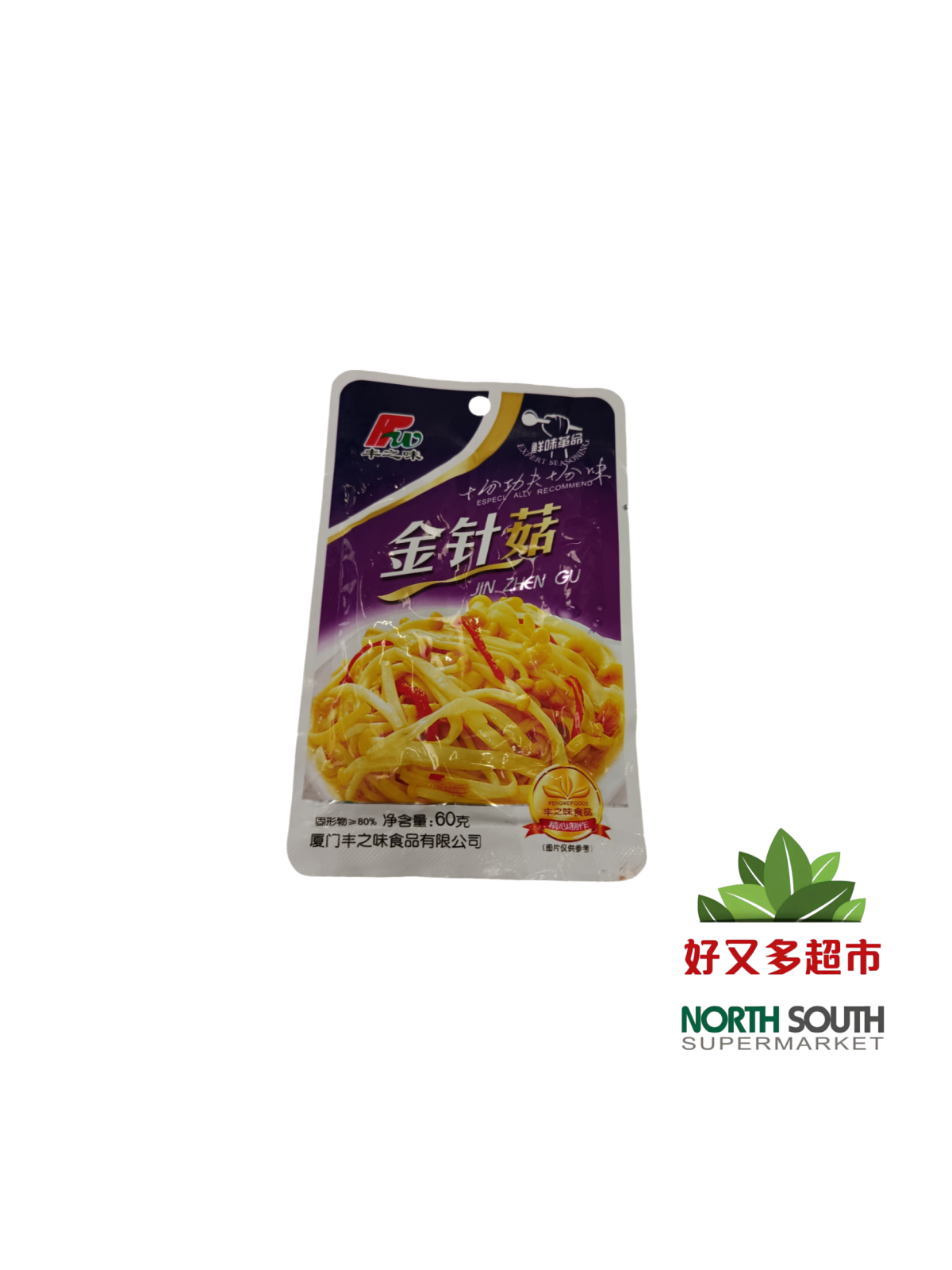 丰之味金针菇 60G*30*6/SETA FLAMMULINA EN CONSERVA
