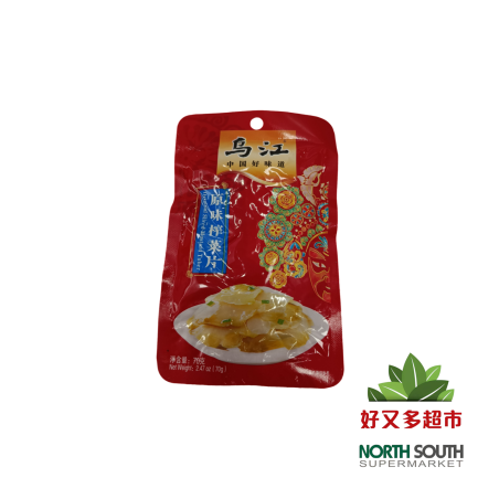 Mostaza en conserva WUJIANG 100/70g 乌江原味菜片 100/70g
