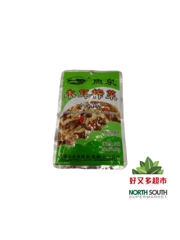 [X02-0036] （鱼泉牌） 木耳榨菜(YQ) RABANO EN CONSERVA CON HONGO NEGRO  80G
