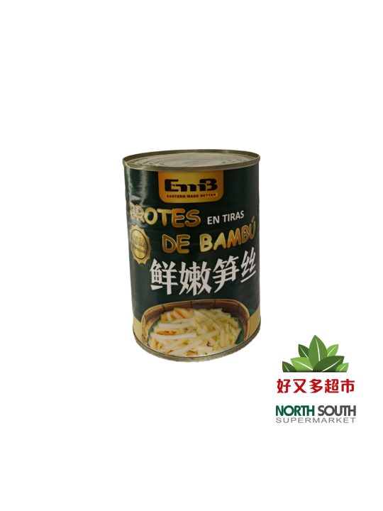 Brote de bambu EMB 24/552g EMB鲜嫩笋丝罐头 24/552g