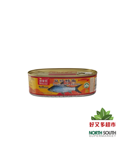Dace frito sabor frijol negr YJX 24/184g 整-鱼家香豆豉鲮鱼罐头 24/184g