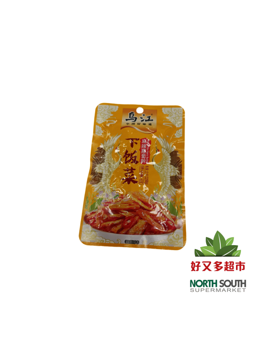 [X02-0238] （乌江）麻辣萝卜干 RABANO PICANTE CONSERVADO 60G