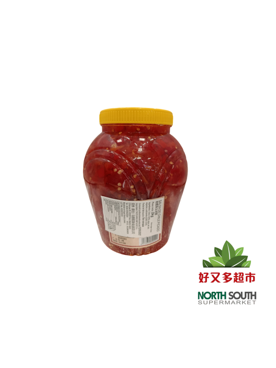 湘嫂鱼头剁椒(瓶) 2KG*6/GUINDILLA PICADA EN CONSERVA