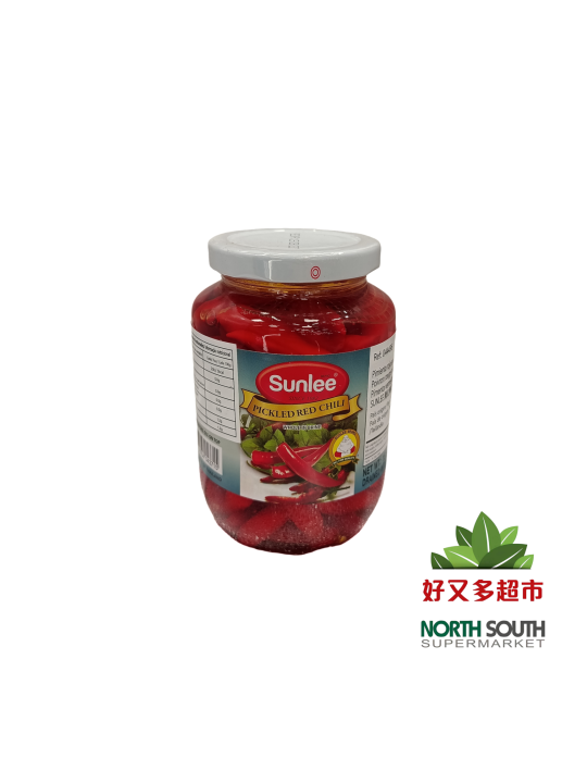 Chile rojo encurtido SUNLEE 24/454g SUNLEE浸醋红辣椒 24/454g