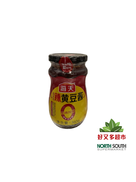 [H03-0044] （海天）0添加辣黄豆酱 (HADAY) 0% ADITIVOS PASTA DE SOJA AMARILLA PICANTE 360G
