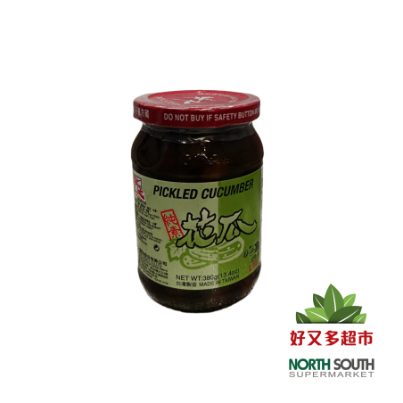 状元牌花瓜(CUCUMBER) 380G*24/PEPINO