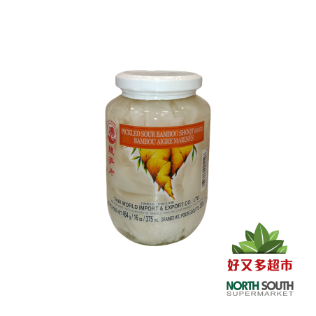 #泰国鸡标酸笋片(瓶)(142960)(需打标签) 454G*24/BROTES DE BAMBU