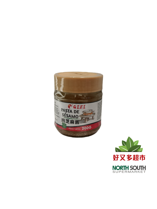 Pasta de sesamo GIZI 36/200g GIZI纯芝麻酱 36/200g