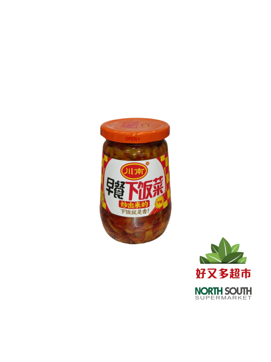 Mostaza en conserva CHUANNAN 12/330g 川南早餐下饭菜*瓶 12/330g