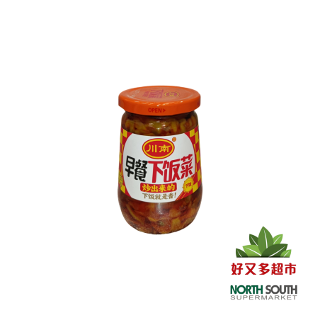 Mostaza en conserva CHUANNAN 12/330g 川南早餐下饭菜*瓶 12/330g
