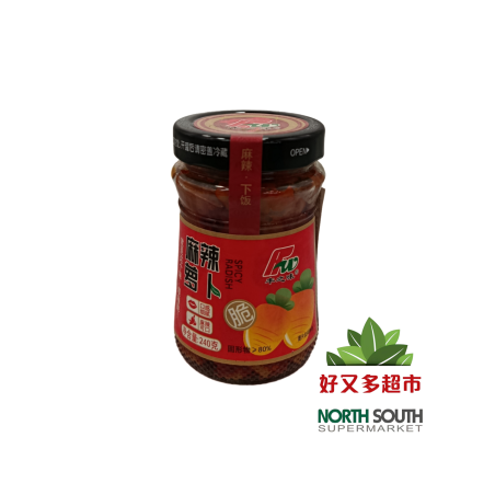 丰之味麻辣萝卜干 240G*6/RÁBANO EN CONSERVA
